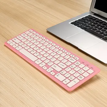 

Mini Wireless Keyboard Multifunctional Computer Table PC Hand-held Portable Keyboard Touchpad Keyboard 2.4ghz Wireless English