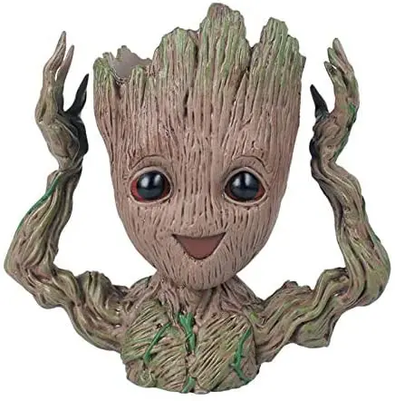 Новинка Groot цветочный горшок плантатор дерево человек Милая модель игрушечная