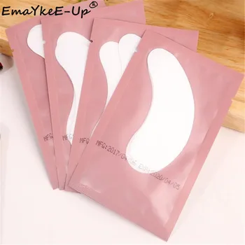

100pair Eyelashes Patches Patch Lashes Under Eye Pads Lint Free Eye Pads Planting Eyelash Tools