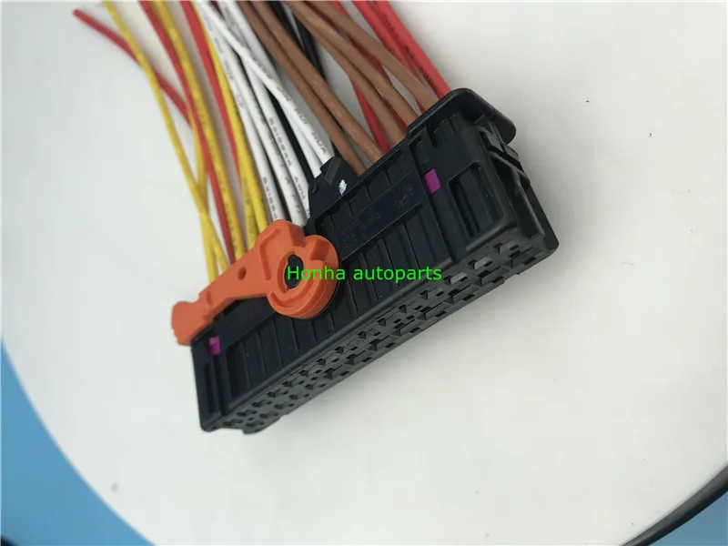 1/2/5 шт безопасности защиты от кражи Защитная сигнализация 28 pin гнездовой разъем 1K0937702C с проводом или без провода - Название цвета: 2 pcs with wire
