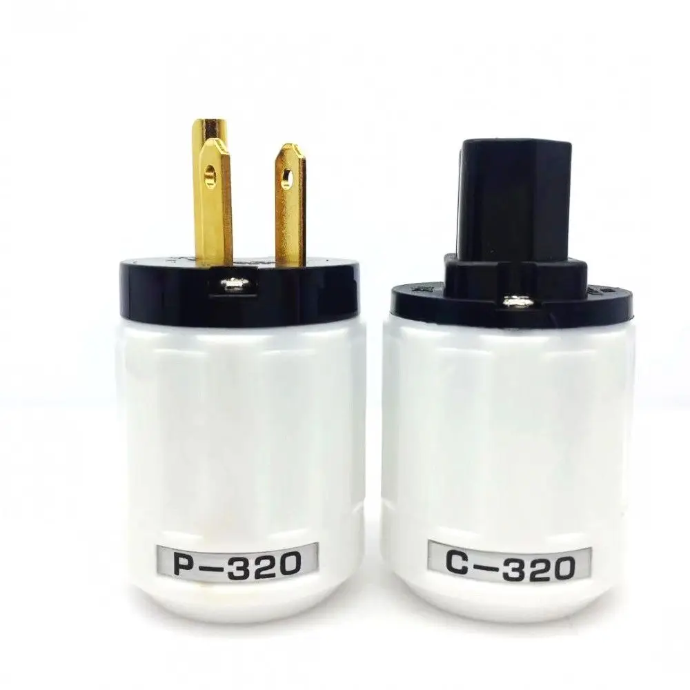 Oyaide HIFI P 320/C 320 медный штекер питания переменного тока EU/US Schuko Ver IEC Connector MATIHUR