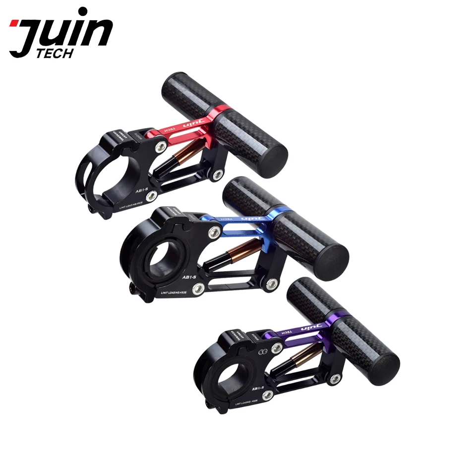 

JUIN TECH ABS Mountain Bicycle Road Bike Shock Absorber Code Table Seat Expansion Lamp holder For GPS Bicycle Light Computer