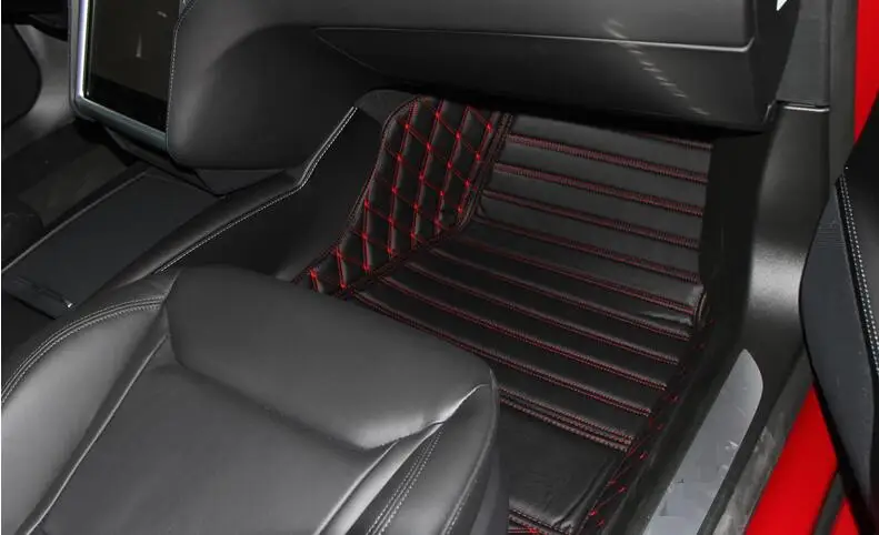 Custom car floor mats for Land Rover All Models Rover Range Evoque Sport Freelander Discovery 3 4 car styling tapetes para carro