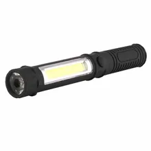Мини портативный светодиодный светильник-вспышка, рабочий светильник, мощный фонарь-ручка, уличный светильник, водонепроницаемая пластиковая лампа