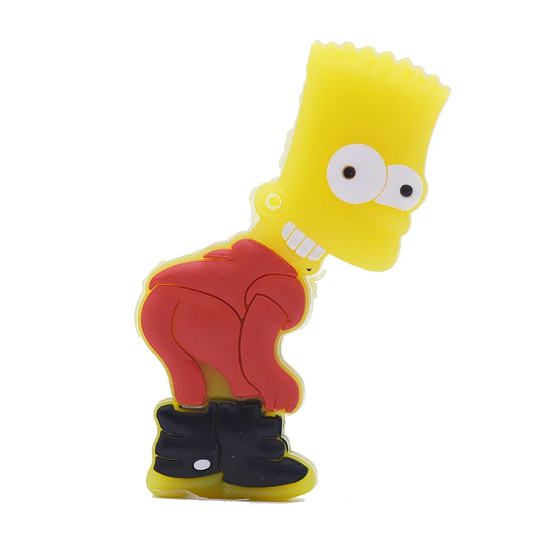 Bart Simpson мышь волк Memory Stick аниме мультфильм Симпсоны Usb Flash Drvie 32 ГБ 16 ГБ 8 ГБ 4 ГБ флеш-накопитель 64 ГБ U Stick - Цвет: M11