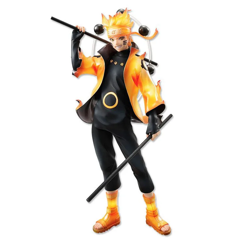 22 см Наруто Uzumaki Namikaze Minato TSUME ПВХ Фигурки игрушки Аниме для детей