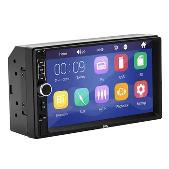 

7" 2DIN HD Car Multimedia Player MP5 Touch Screen Auto Stereo Bluetooth USB TF FM Player