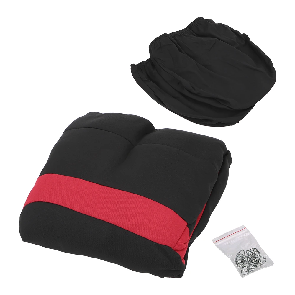 LEEPEE 4pcs/set Vehicle Seat Protector Automobiles Seat Covers Polyester Fabric Universal Fit Most Cars Car Seat Cover