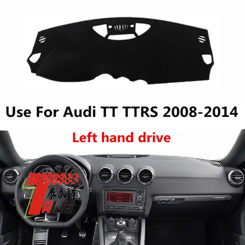

3 Colors Polyester Fiber Taijs Left Hand Drive Car Dashboard Cover Dash Mat for Audi TT TTRS 2008 2009 2010 2011 2012 2013 2014