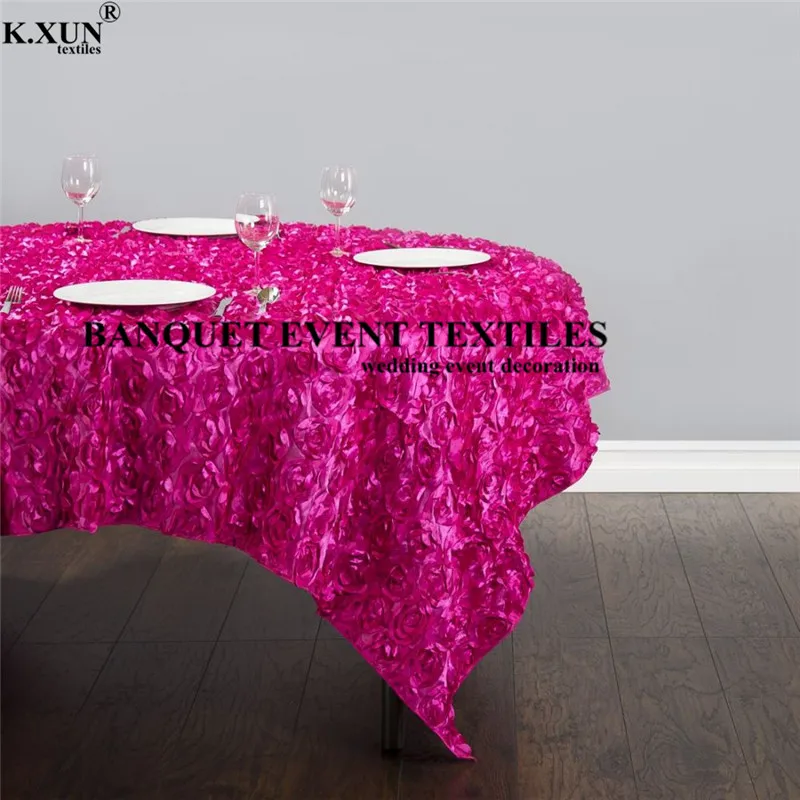 85OVR-060487-85-in.-Square-Rosette-Satin-Overlay-Fuchsia_main_1000x1000