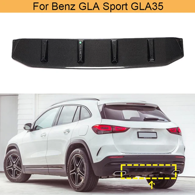 Auto Heckstoßstange Lippe Diffusor Splitter Spoiler für Mercedes Benz  Classe GLA H247 AMG 2020+, Kohlefaser Auto Stoßstange Diffusor Fin Spoiler  Diffusor Zubehör : : Auto & Motorrad