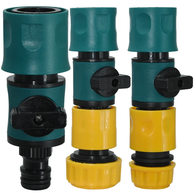 Kesla Kerti Gyors Csatlakozó Tengelykapcsoló A Szelepkapcsoló Öntözés 16 Mm 20 -Es Tömlőcsövek Adapter Szerelvények Javítása