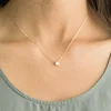 Shiny Zircon Simple Choker Necklace 1
