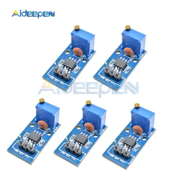 

5Pcs NE555 Adjustable Resistnce Frequency Pulse Generator Module 5V-12V Single Channel Output Module for Arduino Smart Car