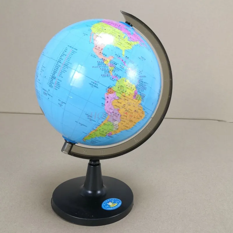 World Globe Small Medium 14Cm Insegnamento Della Decorazione Della Sala Studio Per Bambini Mappa Cinese Di Fascia Alta