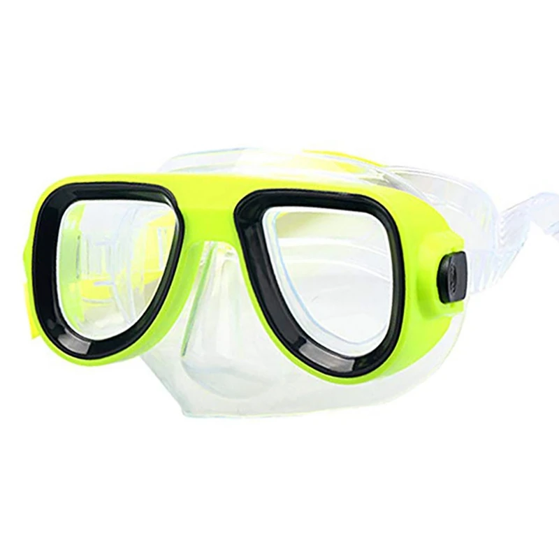 4-Цвет профессиональные детские очки для ныряния маска дыхательная трубка противоударный Анти-туман плавательные очки ремешок для подводного плавания Набор бокалов для HS
