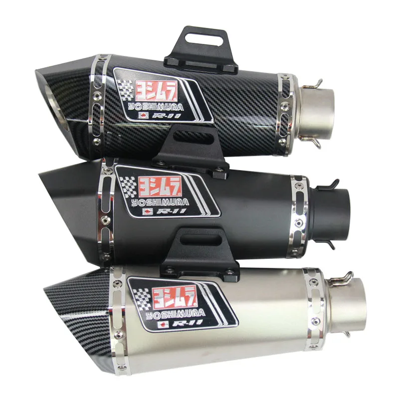 Мото 51 мм мотоцикл Yoshimura Наклейка на выхлопную трубу глушитель с DBkiller для MT07 R15 Z900