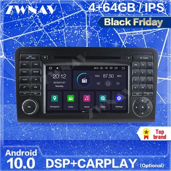 

Carplay IPS Android 10 Screen For Mercedes Benz ML CLASS W164 2005-2009 2010 2011 2012 Auto Audio Radio Stereo Player Head Unit