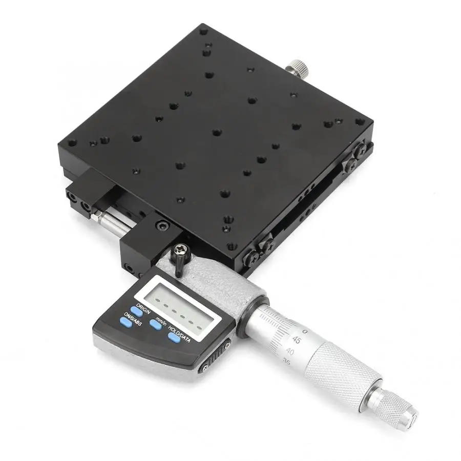 

SEMX100-AS High Accuracy Digital Display X Micrometer Fine-tuning Linear Stages Fine-tuning Linear Stages