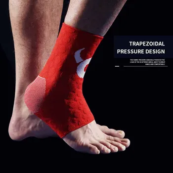 CHAOBA1PCS Fitness Enkel Hoge Buis Enkel Protector Outdoor Sport Gebreide Ademend Sokjes Onder Druk Ademend Enkel