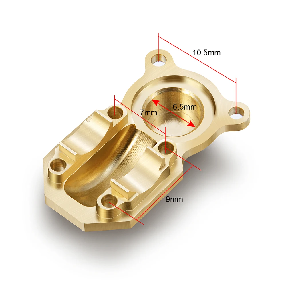 Couvercle Différentiel Laiton AXSPEED pour SCX24 1/24 RC