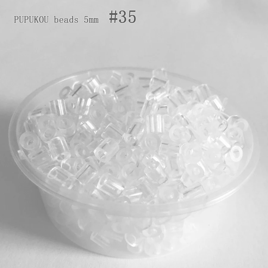 360pcs/box packing 5MM hama beads diy toy 48kinds colors foodgrade perler Iron beads PUPUKOU fuse beads Kids Education puzzle to 33