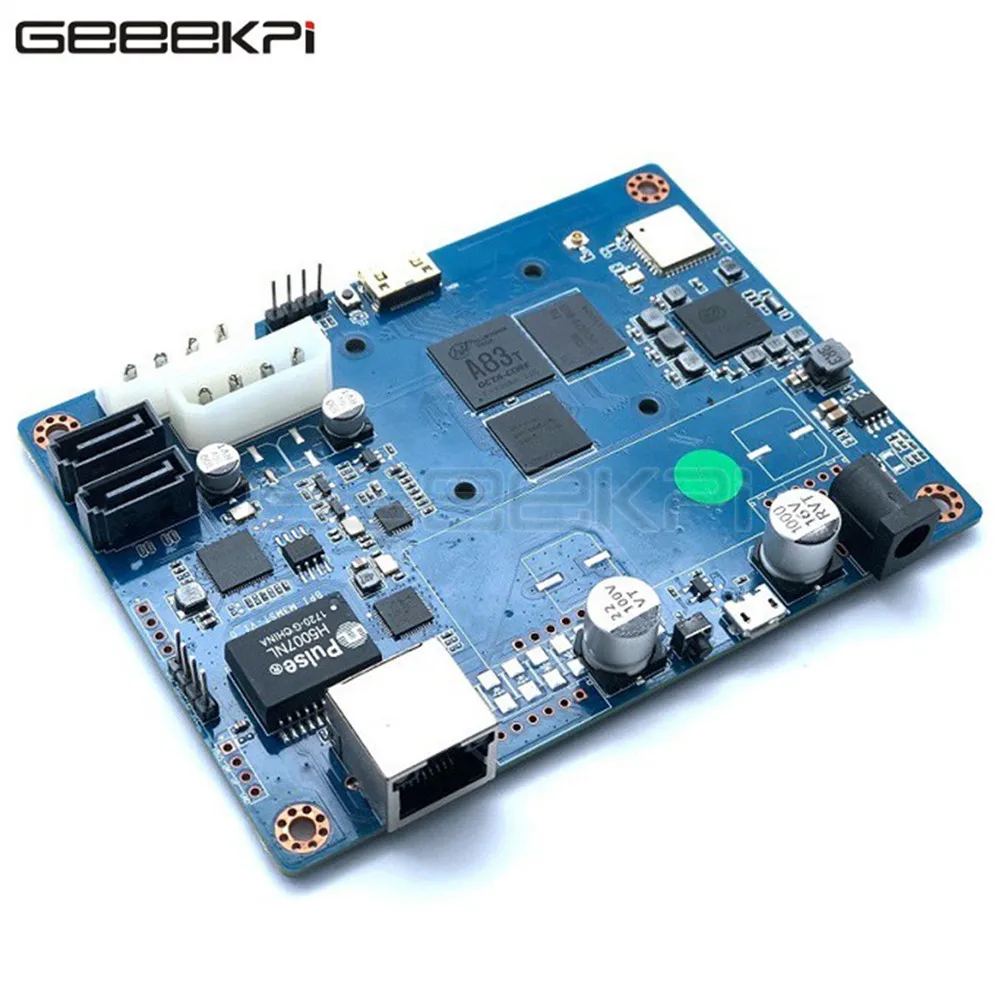 Оригинальный Восьмиядерный процессор Banana Pi M3 A83T (8 ядер) 2 Гб ОЗУ фото с WiFi и Bluetooth 4 0