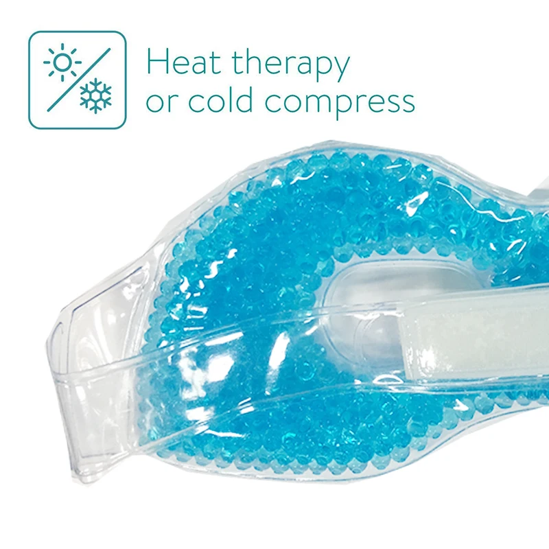 Cooling Gel Eye Mask With Eye Holes Hot Cold Therapy Personal Care Beauty Sleeping Eye Mask for Puffy Dry Eyes Ergo Gel Bead Cooling Gel Eye Mask With Eye Holes Hot Cold Therapy Personal Care Beauty Sleeping Eye Mask for Puffy Dry Eyes Ergo Gel Bead