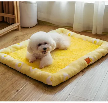 

Dog Mat Four Seasons Universal Dog Mat Winter Warm Teddy Small and Medium-sized Dog Cat Bed Pet Dog Supplies