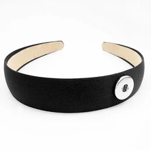 Ювелирные изделия для волос 18 мм кнопка оснастки ювелирные изделия обруч для волос Fj106