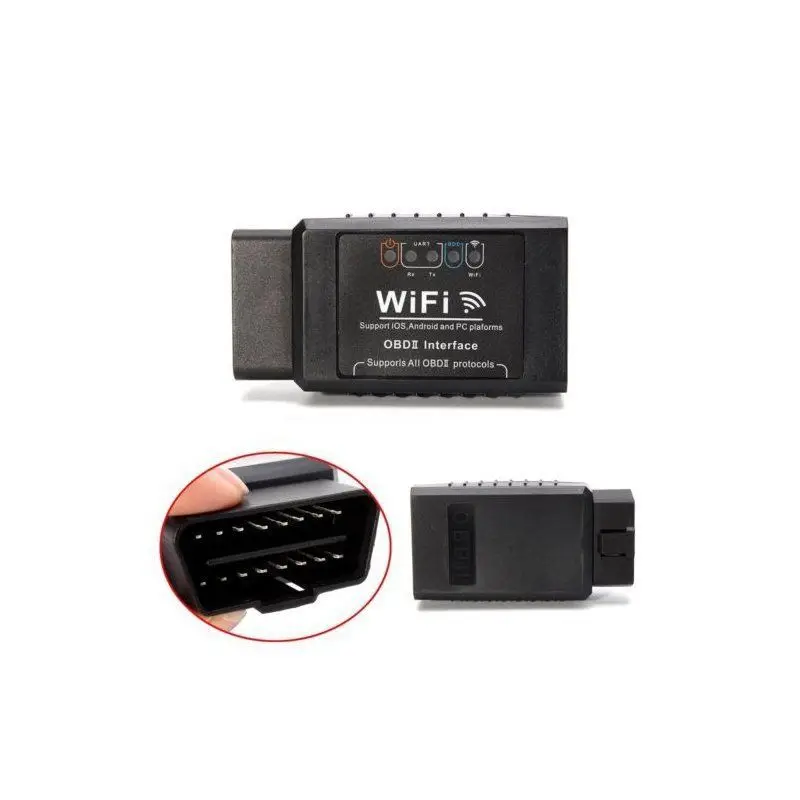 C07C автоматическая Настройка V1.5 черный wifi ELM327 obd2 поддерживает Android, Apple мобильный телефон автомобили OBD 2 Автомобильный сканер детектор инструмент Запуска