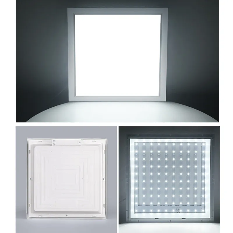 LED Panel Lights Integrate 30x30cm 30x60cm Square Aluminum Ceiling Lamp Super Bright Warm White/Cold White18W/36W Kitchen Office