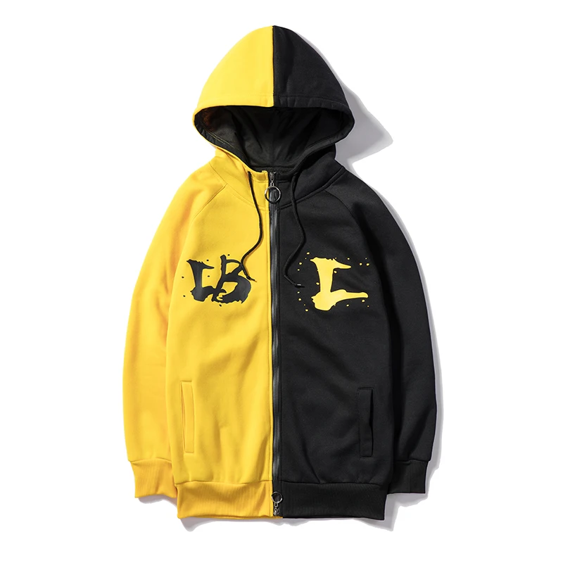 

MoneRffi 2019 New Fashion Male Autumn Winter Zip up Warm Soft Drawstring Tops Men's Long Sleeve Pullover Hooded Sweatshirt