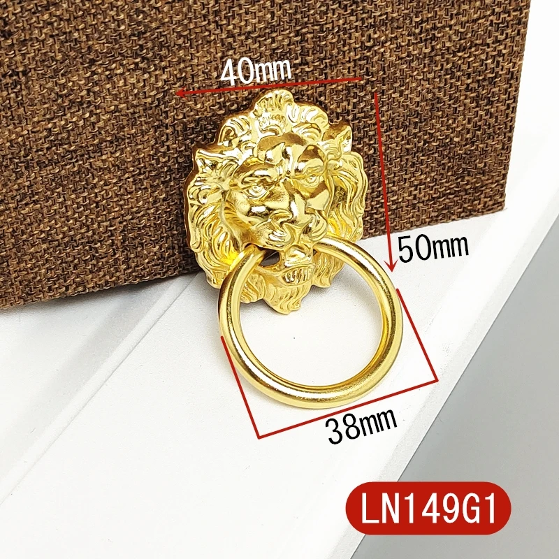 Furniture Knobs 1PCS Antique Bronze kitchen cabinet drawer knobs Furniture Handles Beast for Antique Alloy Wardrobe Door Pull Drawer Knob