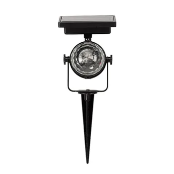 

Solar Power Lamp LED Projector Light Rotating Colorful Light for Outdoor Garden Lawn Lamp Home Courtyard Decor
