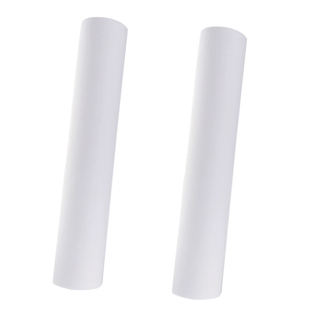 2 Roll 100 Sheets Non-Woven Headrest Paper Roll Spa Salon Massage Bed Table Cover Tattoo Supply- 50x70cm, White