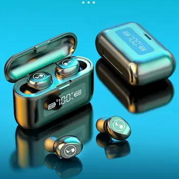 

Wireless Earphones Bluetooth5.0 Earphone HiFi IPX5 Waterproof earbuds Touch Control Headset for sports /game