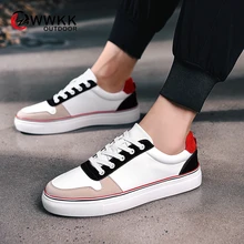 WWKK/ г. Новая Осенняя прогулочная обувь мужская парусиновая обувь на шнуровке, Классическая обувь на низком ходу для скейтбординга повседневные спортивные туфли на резиновой подошве