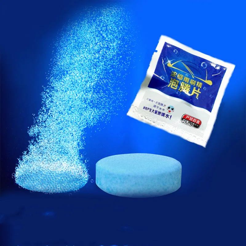 

3X Water Multifunctional Effervescent tablet Cleaner Glass Cleaner Concentrate Window Cleaning Floor Car Wiper Detergent Washer
