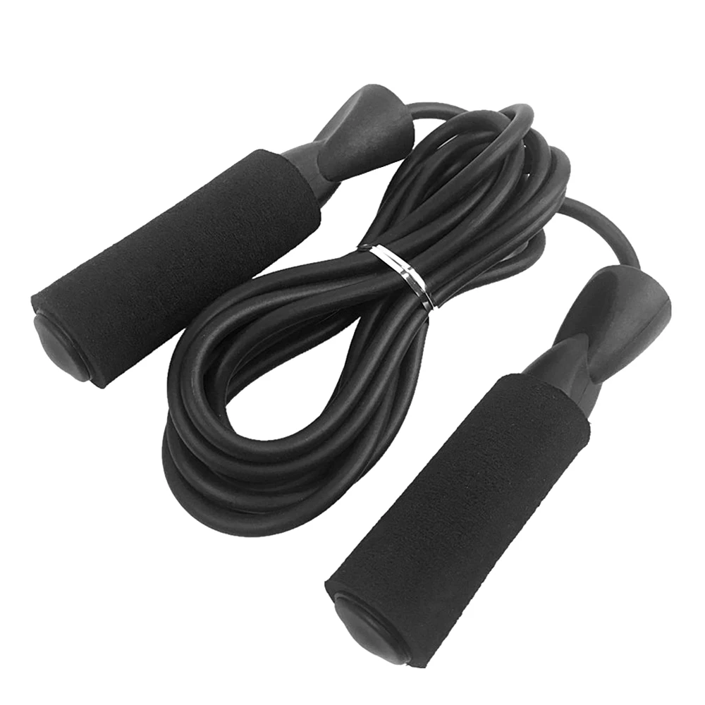 

2.8M Adjustable Jump Rope Fitness Aerobic Exercise Foam Handle Tangle-free Exercise Workout Endurance Sport Jump Rope Fitness