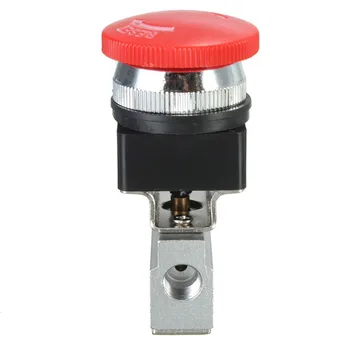 

1PCS 2 Way 2 Position Pneumatic Mechanical Valve 1/8 Inch Thread Push-button Switch Valve New Arrival