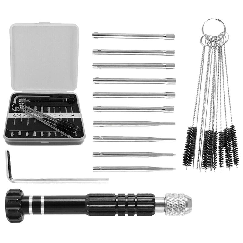 

HOT-24Pcs Carburetor Screwdriver Adjusting Screwdriver Carb Chainsaw Tool Splined