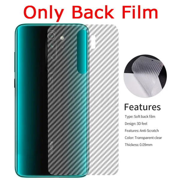3D защитная пленка Xiaomi Redmi-8 A Note8 Pro защитное стекло Redmi8-A стекло Redmi-Note-8-Pro стекло Redmi Note8 Pro стекло на редми 8а стекло редми 8 а сяоми ноут 8 стекло редми нот 8 стекло Redmi 8A Back Film Glass - Цвет: Only Back Film
