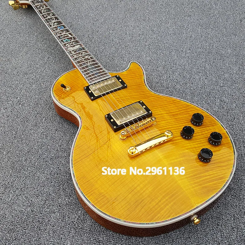 Highquality6stringelectricguitarpeachcorexylophonemaple