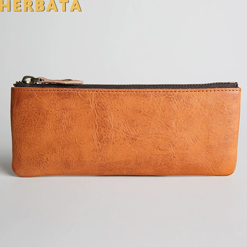 Маленький чехол для карандашей Corium на молнии мужчин и женщин креативный Ретро