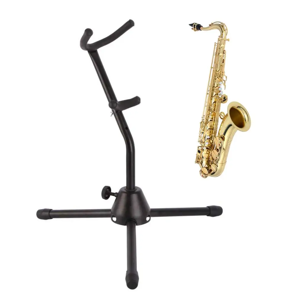 Saxophone Parts Portable Tripod Stand With Metal Leg Detachable Foldable Tripod Bracket Tenor And Saxophone Gadgets Accessories