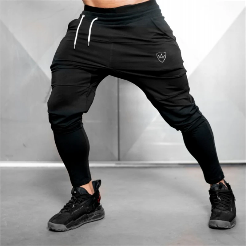 Осень и зима тренд фитнес брюки для мужчин бег Досуг тренировочные брюки повседневные штаны для фитнеса для мужчин s хип хоп джоггеры брюки