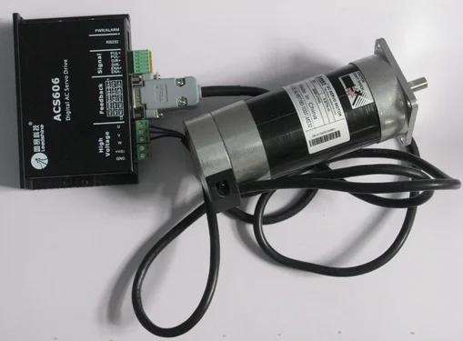 US $155.46 S17003 Leadshine ACS606 Digital AC Servo Driver And Leadshine Motor 57BL180D1000 One Set