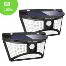 Светодиодный светильник на солнечной батарее с датчиком движения, уличный светильник для украшения сада, Ночной светильник, беспроводной светильник на солнечной батарее, водонепроницаемый