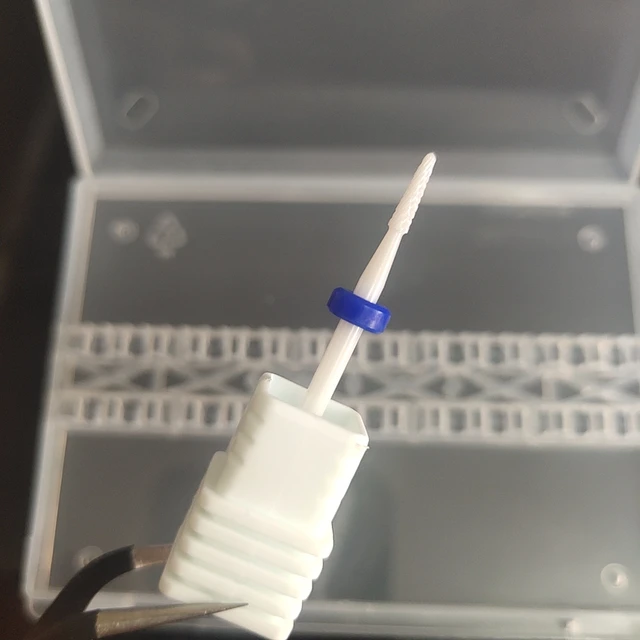 Quality! 1pcs Tungsten Carbide Nail Drill Bit Milling Eletric Manicure Machine Equipment Cuticle Clean Burr Dental Pink